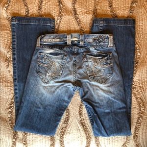 Lucky Buttonfly Boot Jean